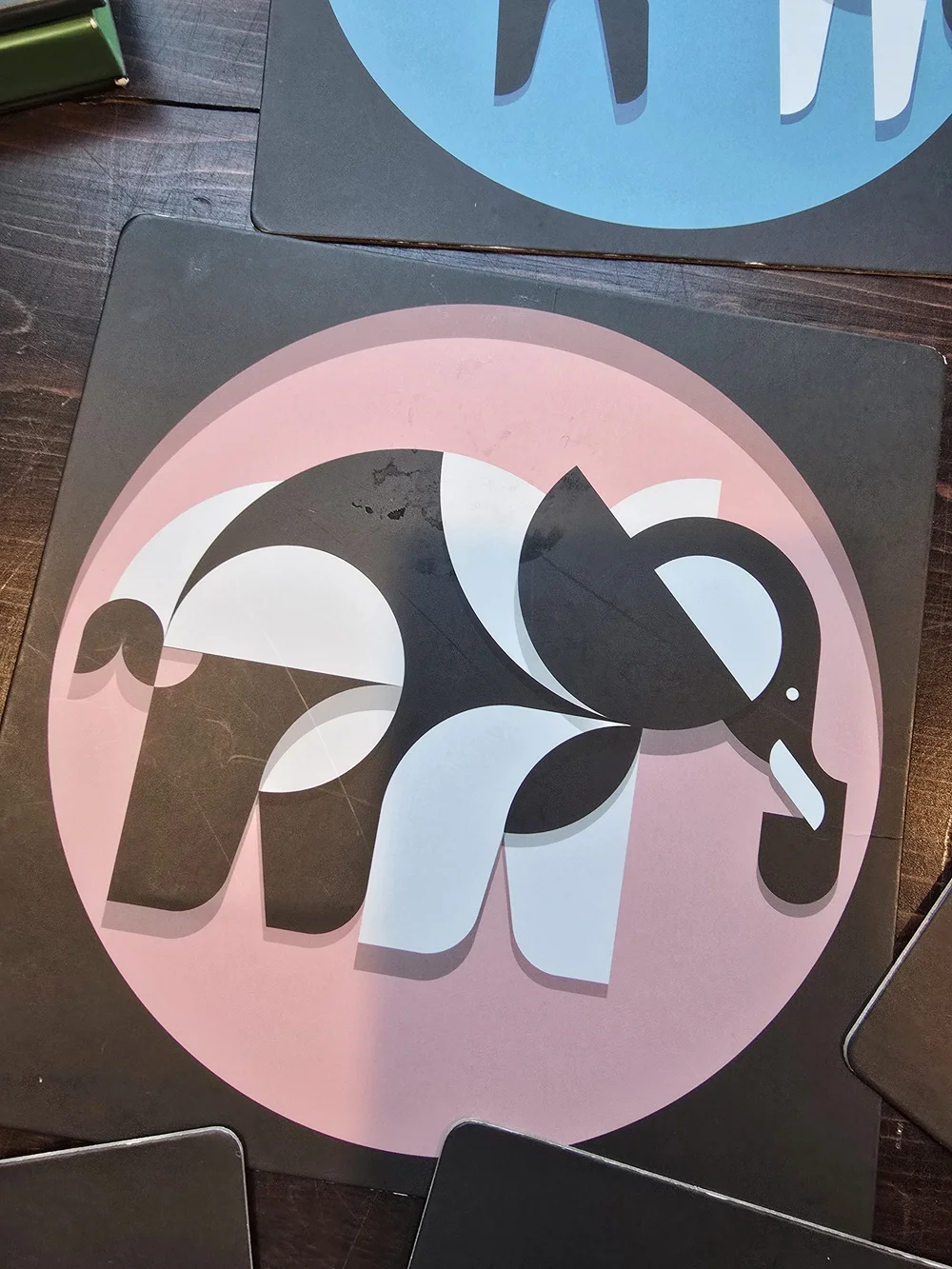Giantsuper Tummy Time Playboard & High Contrast Animal Art Cards Set Paul Lee